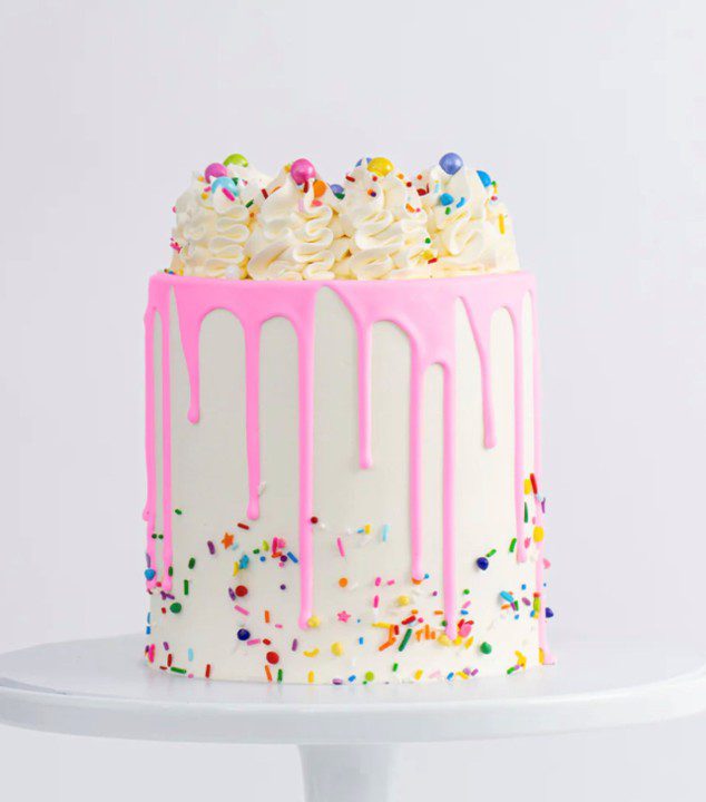 Drip Cake de Cumpleaños + Acrilico Dorado - Image 4